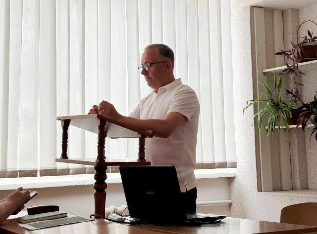 Конференцію відкрив керівник практики від університету Іван Григорович Каплун